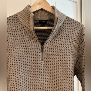 J. Crew Mens Quarter zip Sweater - Medium